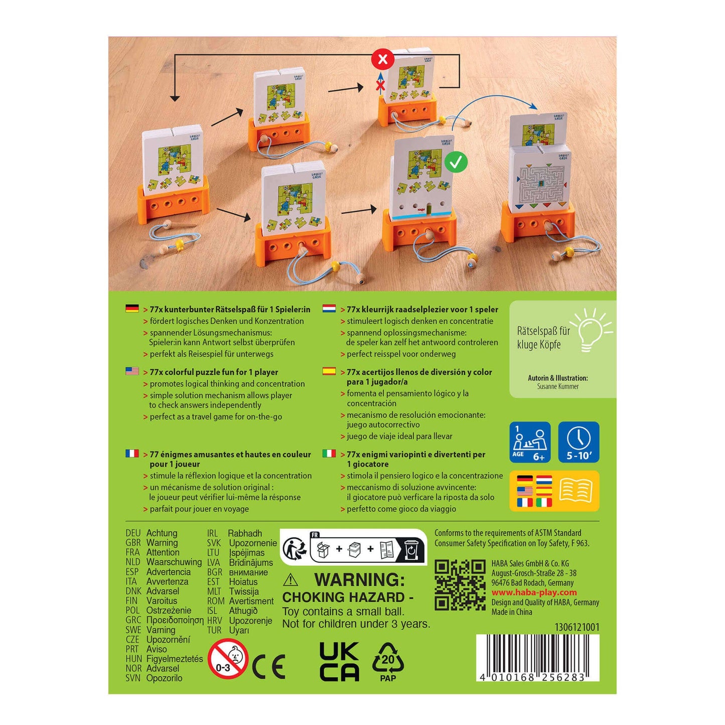 Logic! CASE Starter Set 7+ - Critical Thinking Puzzle Game