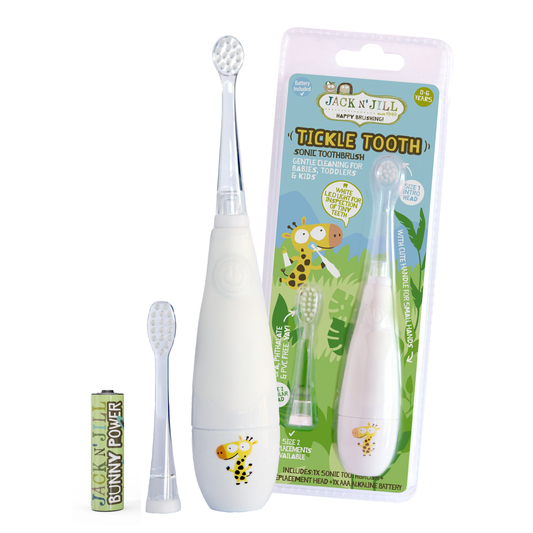Jack N' Jill Tickle Tooth Sonic Toothbrush (0-6yrs)