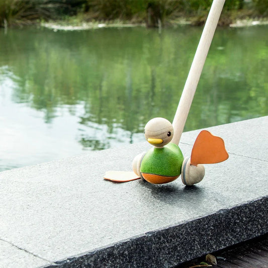 Plantoys Push Along Duck