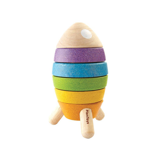 Plantoys STACKING ROCKET