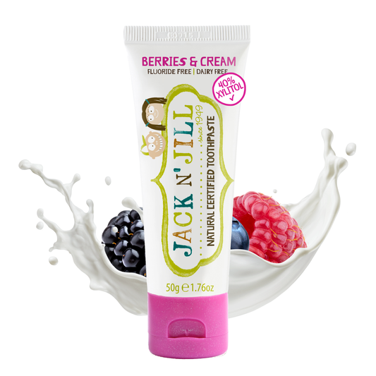 Jack N' Jill Natural Kids Toothpaste Berries & Cream