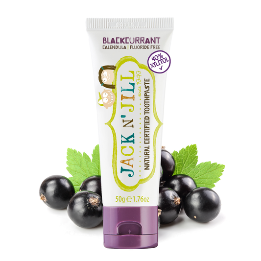 Jack N' Jill Natural Certified Kids Toothpaste Blackcurrant