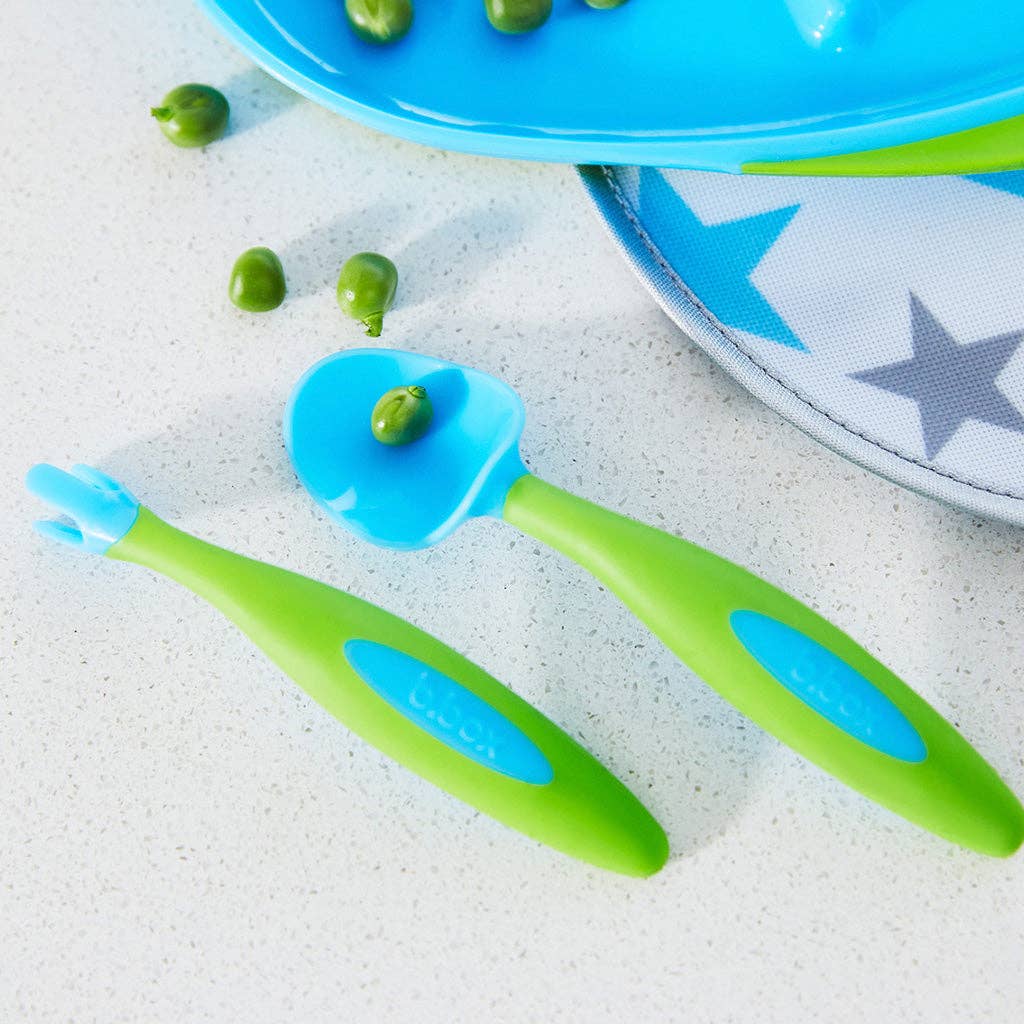 Toddler cutlery set - ocean breeze