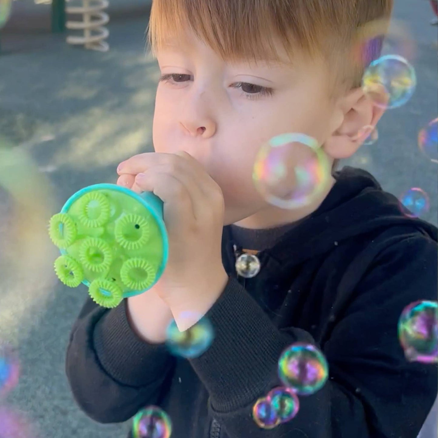Sensory Bubble Play Skin Happy Botanical Bubbles & Blower