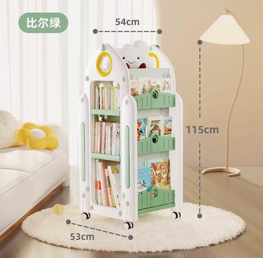 Mloong Rotating Bookshelf