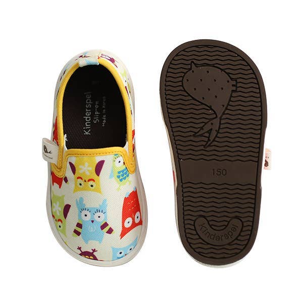 Slip-On Toddler Shoes Loafer Style With Natural Rubber Sole