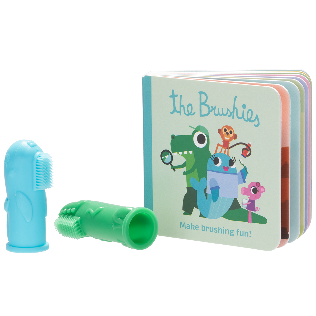 Two Pack of Brushies with Mini Book