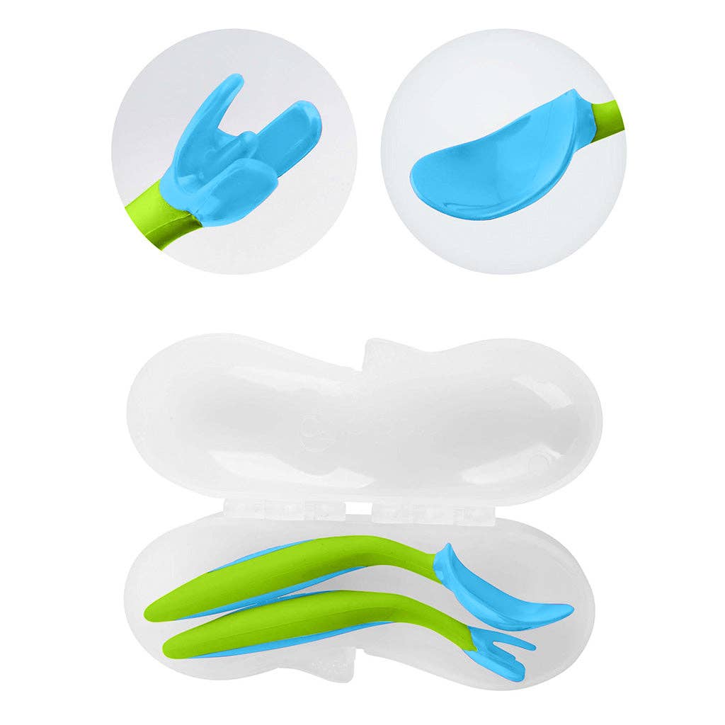 Toddler cutlery set - ocean breeze