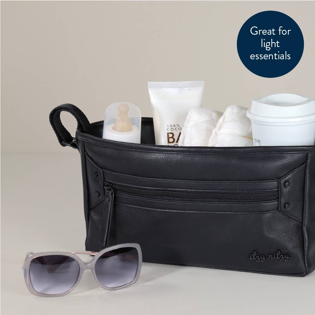 Matte Black Stroller + Wagon Caddy