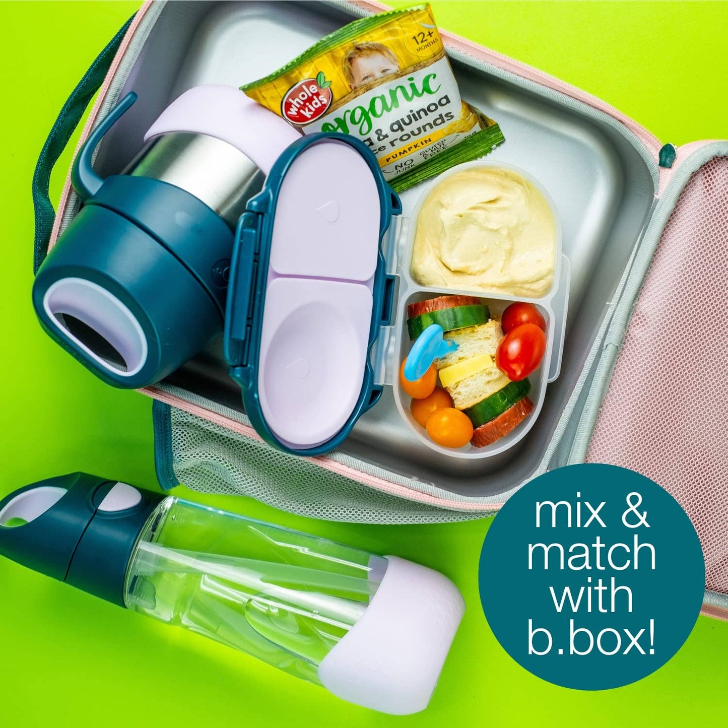 Insulated food jar - lemon sherbet