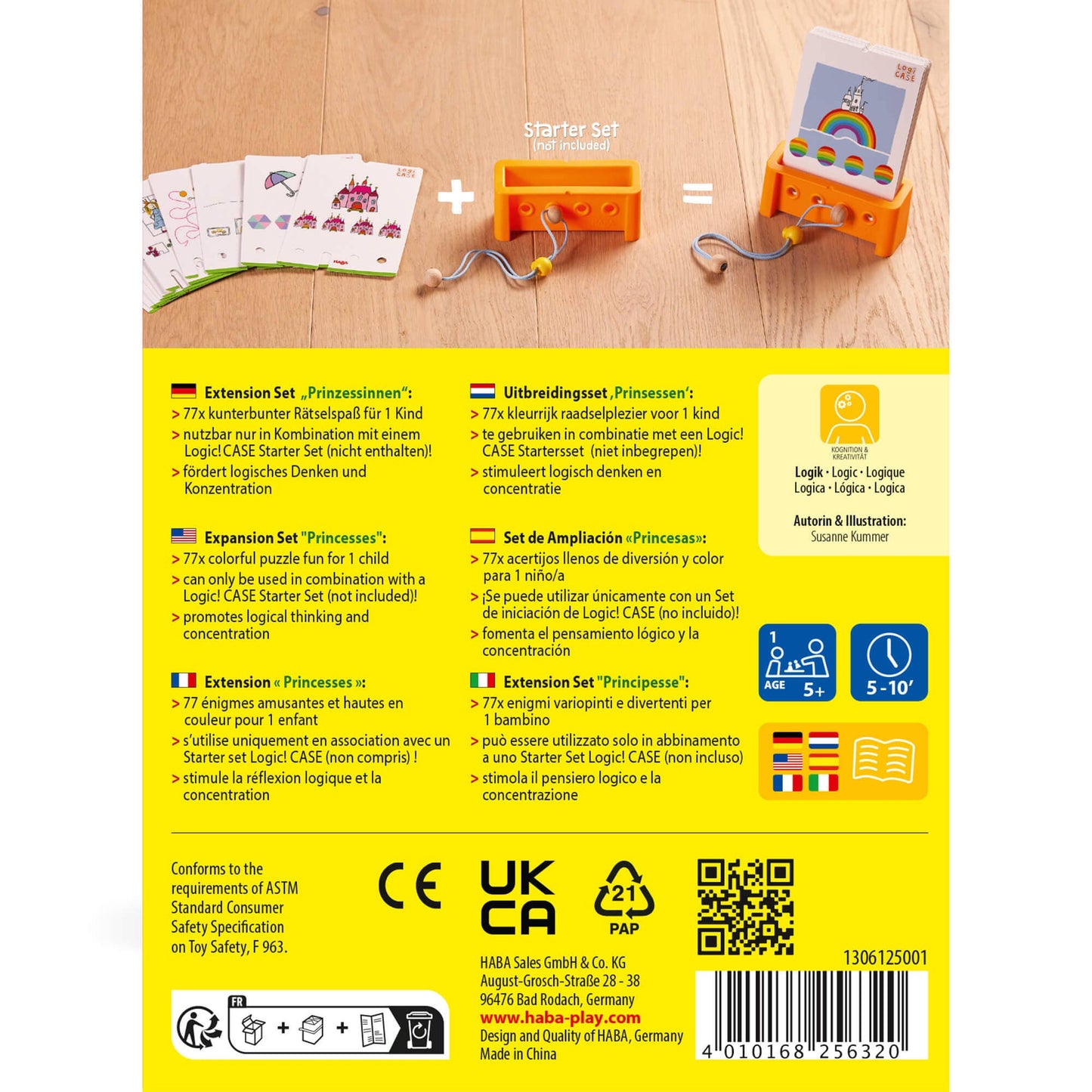 Logic! Expansion Set 5+ - Princess Logic Game for Kids