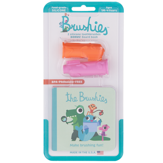 Two Pack of Brushies with Mini Book