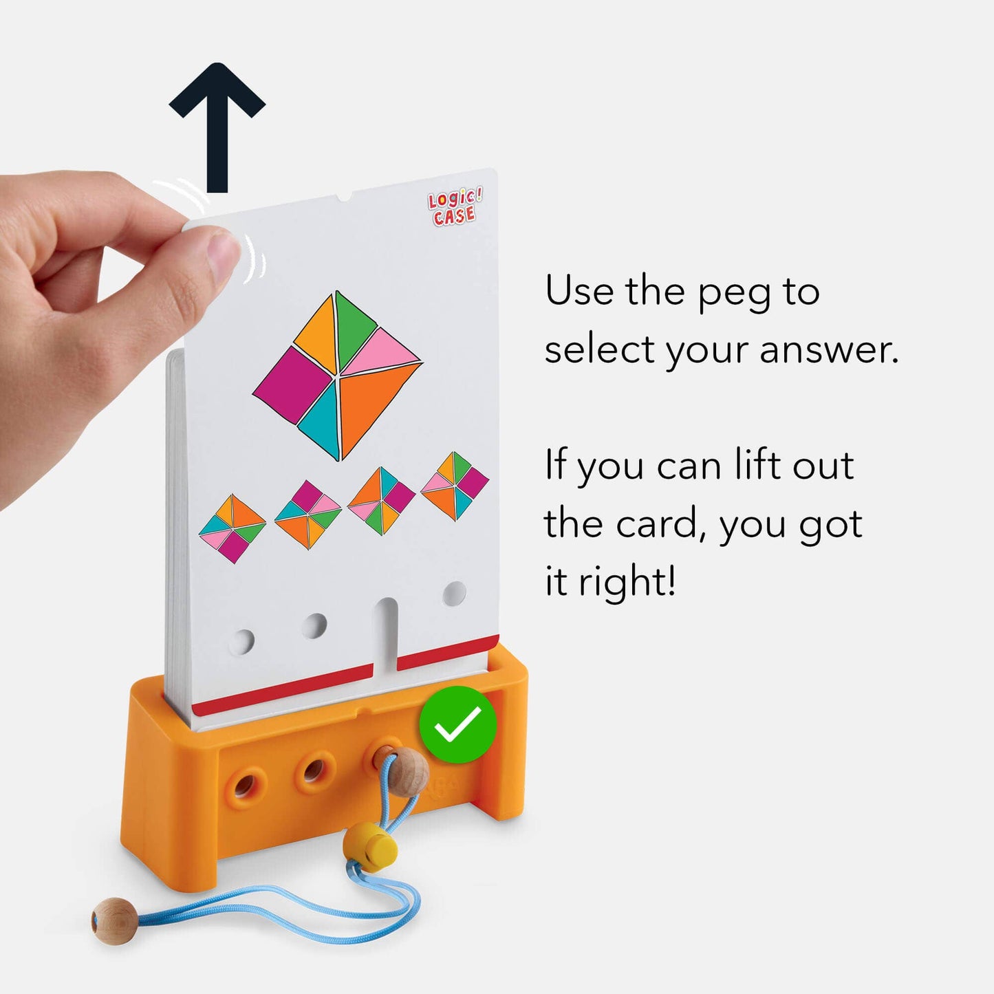 Logic! CASE Starter Set 7+ - Critical Thinking Puzzle Game