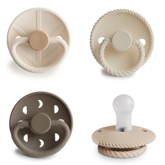 Mushie FRIGG 4-Pack Crystal Sparkle Silicone