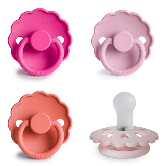 Mushie FRIGG 4-Pack Rosy Romance Silicone