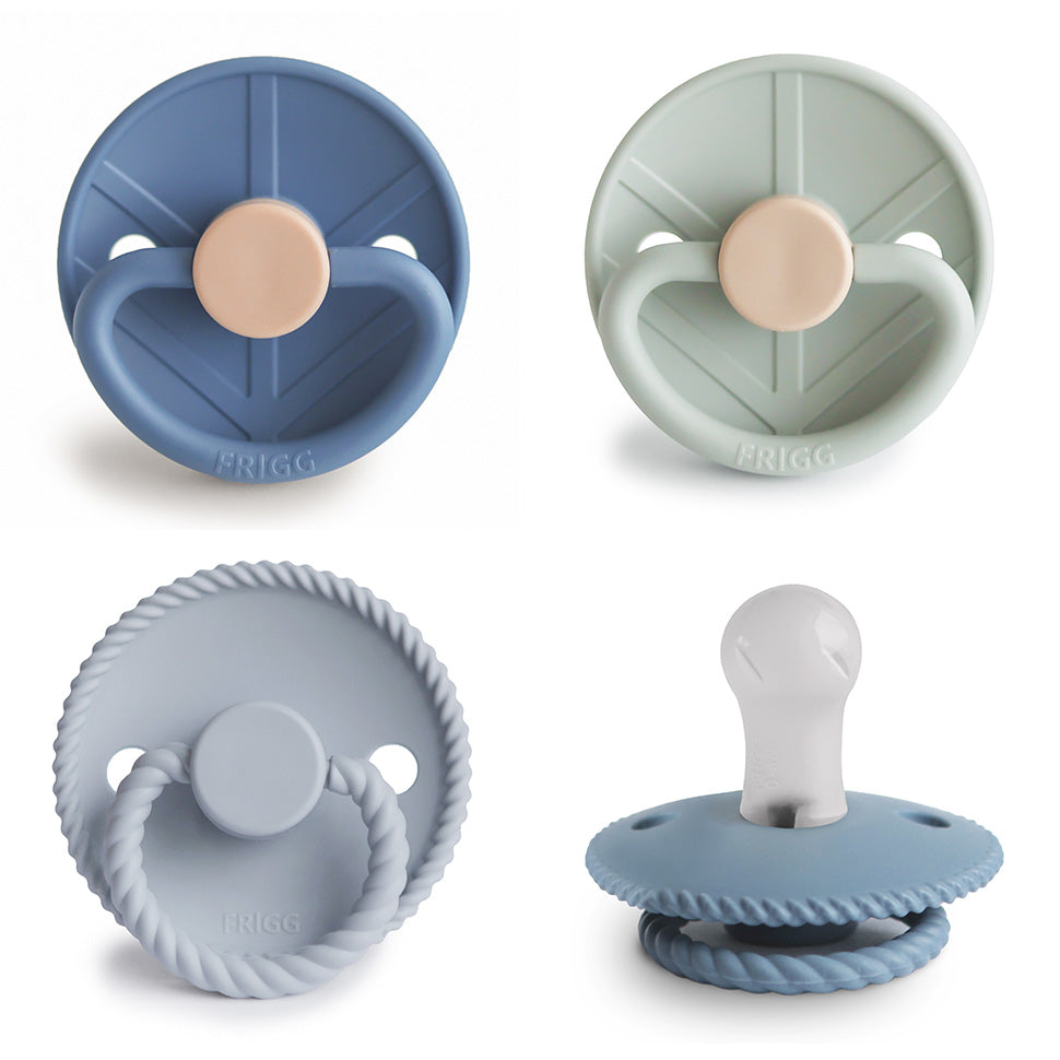 Mushie FRIGG 4-Pack Skyline Serenity Silicone