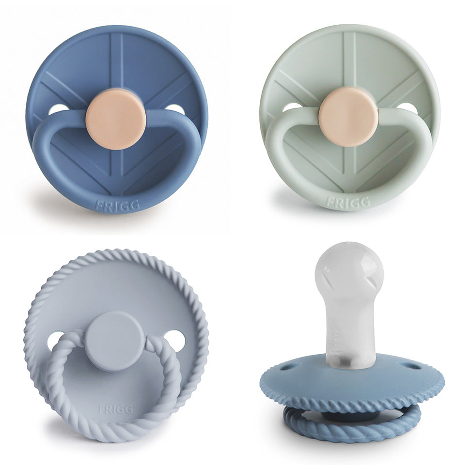 Mushie FRIGG 4-Pack Skyline Serenity Silicone