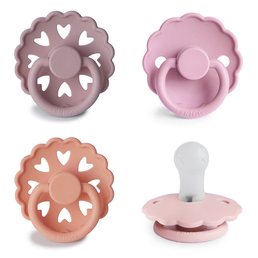 Mushie FRIGG 4-Pack Sunset Bliss Silicone