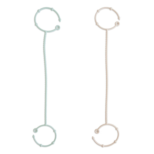 Mushie Adjustable Silicone Strap - 2 Pack