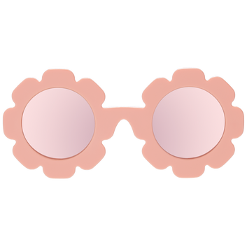 Babiators Polarized Flower: Peachy Keen | Rose Gold Mirrored Lens