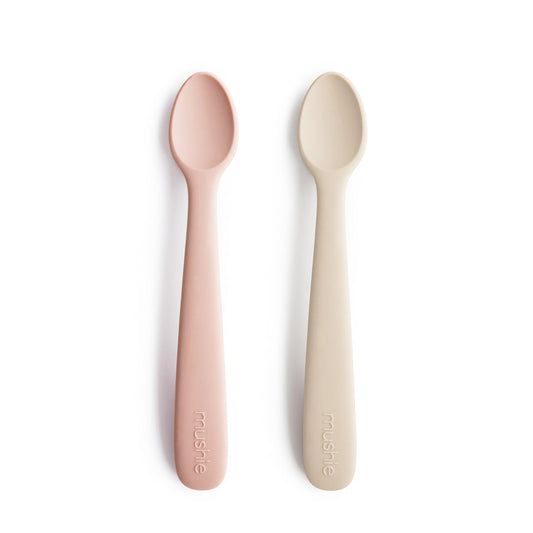 Mushie Silicone Feeding Spoons 2-Pack