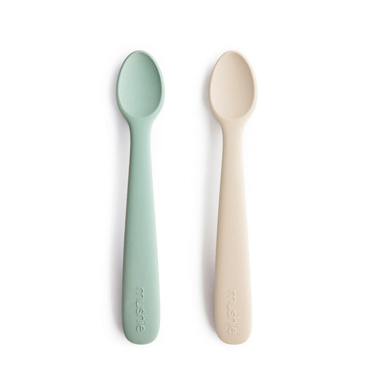 Mushie Silicone Feeding Spoons 2-Pack