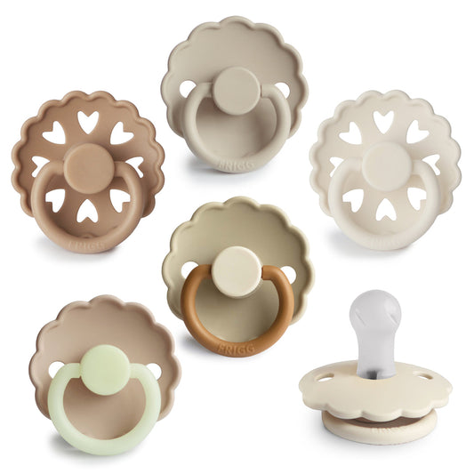 Mushie FRIGG 6-Pack Cinnamon Charm Silicone