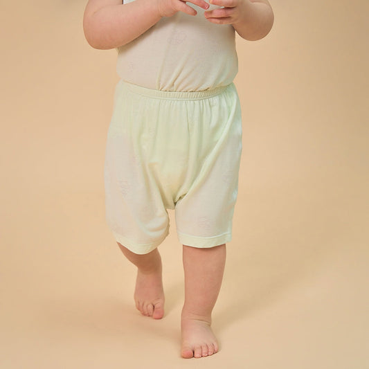 Little Plant Silky Soft TENCEL™ Modal Short Pant - Green Panda
