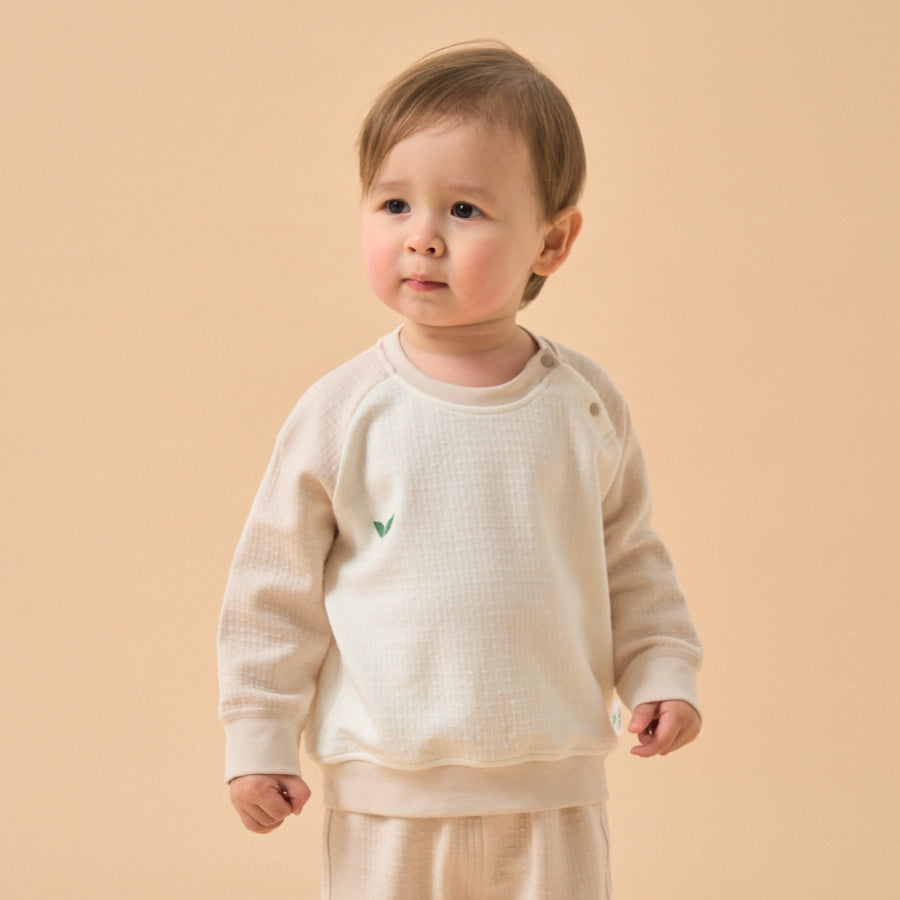 Little Plant Super Soft TENCEL™ Modal Pullover - Light Brown