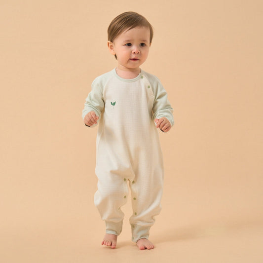 Little Plant Silky Soft TENCEL™ Modal Romper - Green