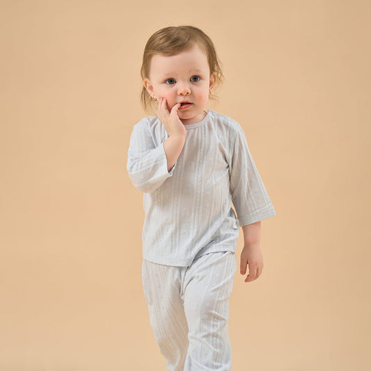 Little Plant Super Soft TENCEL™ Modal Pull Over - Blue Bear
