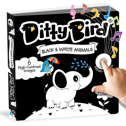 Ditty Bird - Black and White Animals