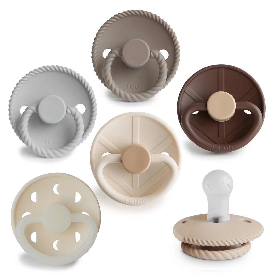 Mushie FRIGG 6-Pack Earthy Wonder Silicone