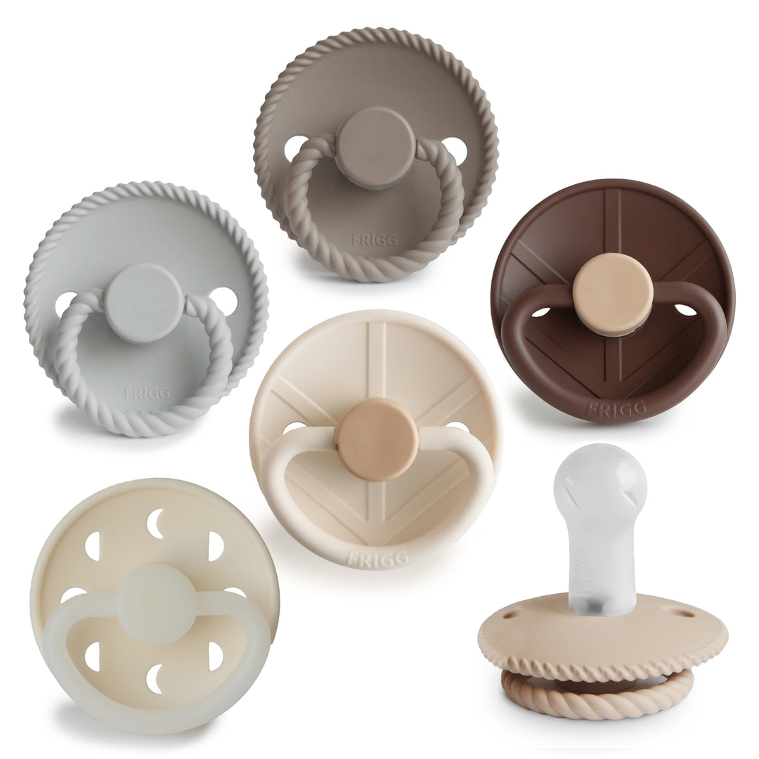 Mushie FRIGG 6-Pack Earthy Wonder Silicone