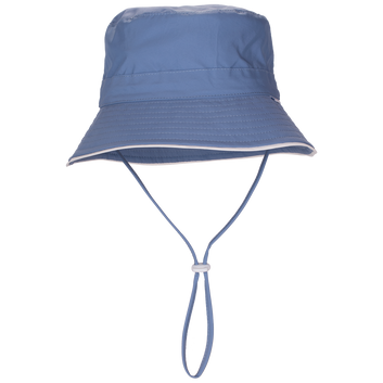 Babiators Sun Hat: Blue Stone with White Piping