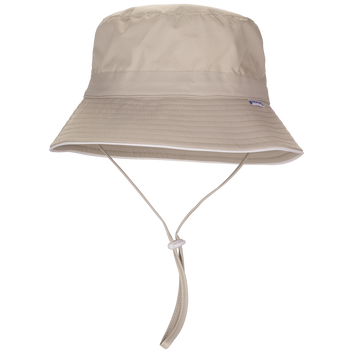 Babiators Sun Hat: Soft Sand with White Piping