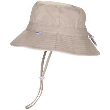 Babiators Sun Hat: Soft Sand with White Piping