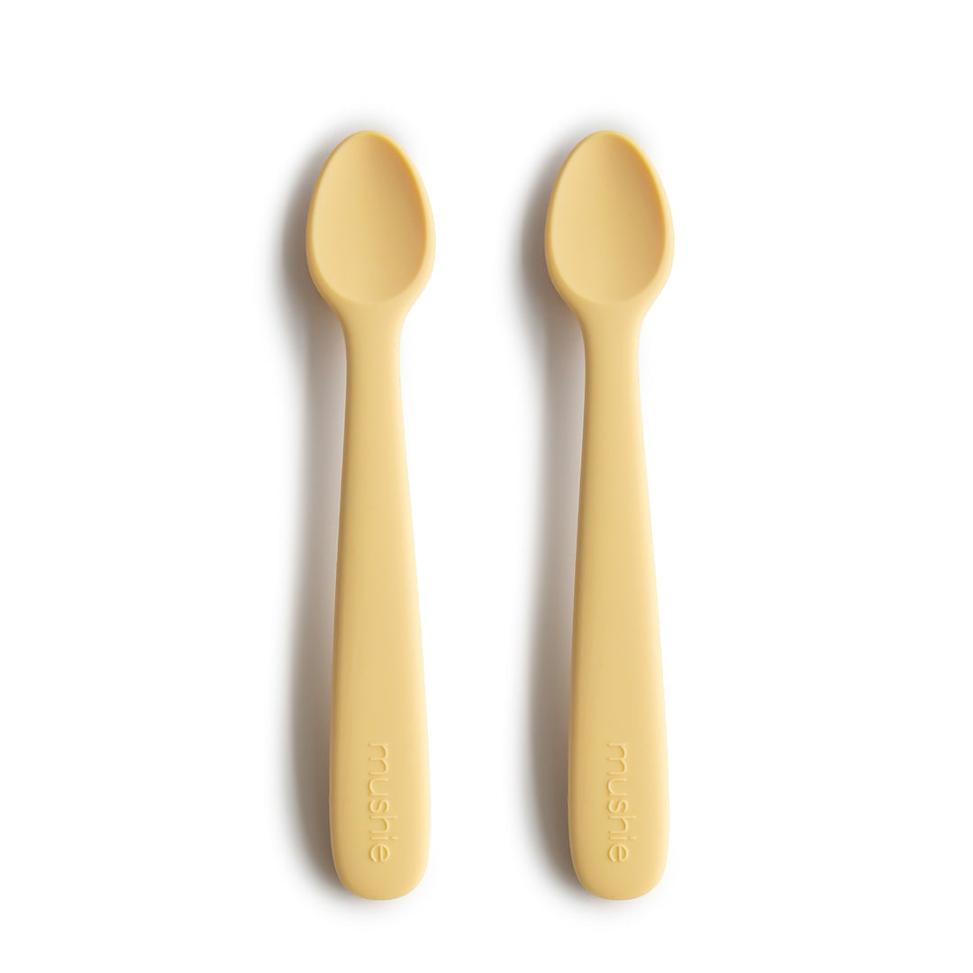 Mushie Silicone Feeding Spoons 2-Pack