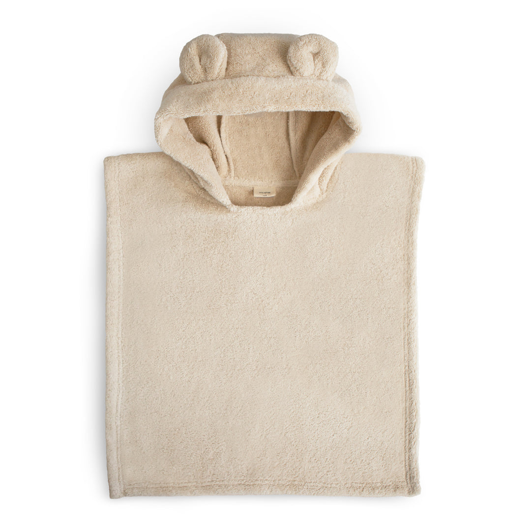 Mushie Poncho Towel - Bear