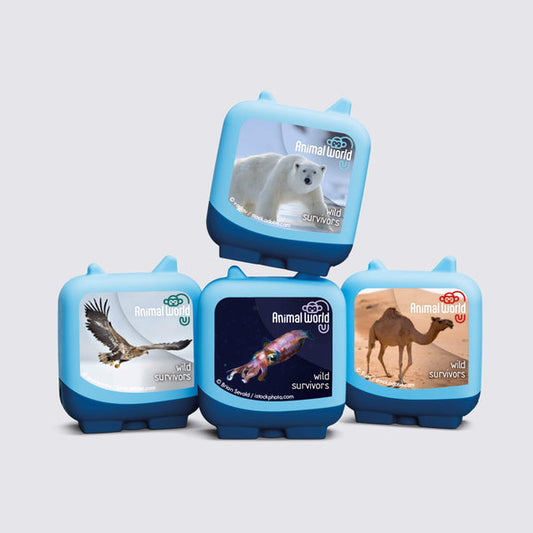 Tonies Clever Tonies Set: Animal World : Wild Survivors