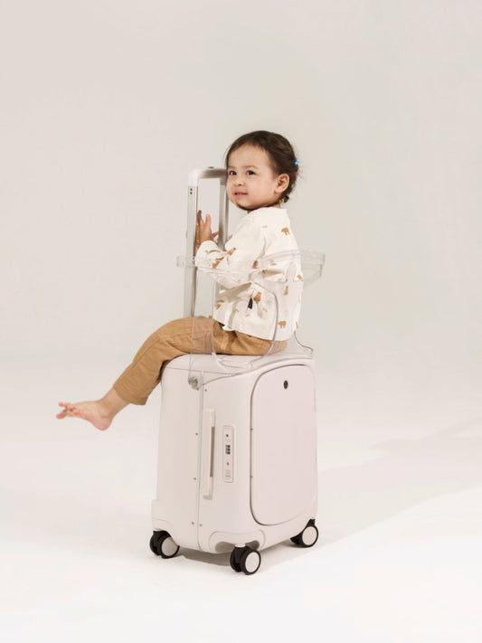 Multicarry Pro Ride-on Suitcase - Cloud White