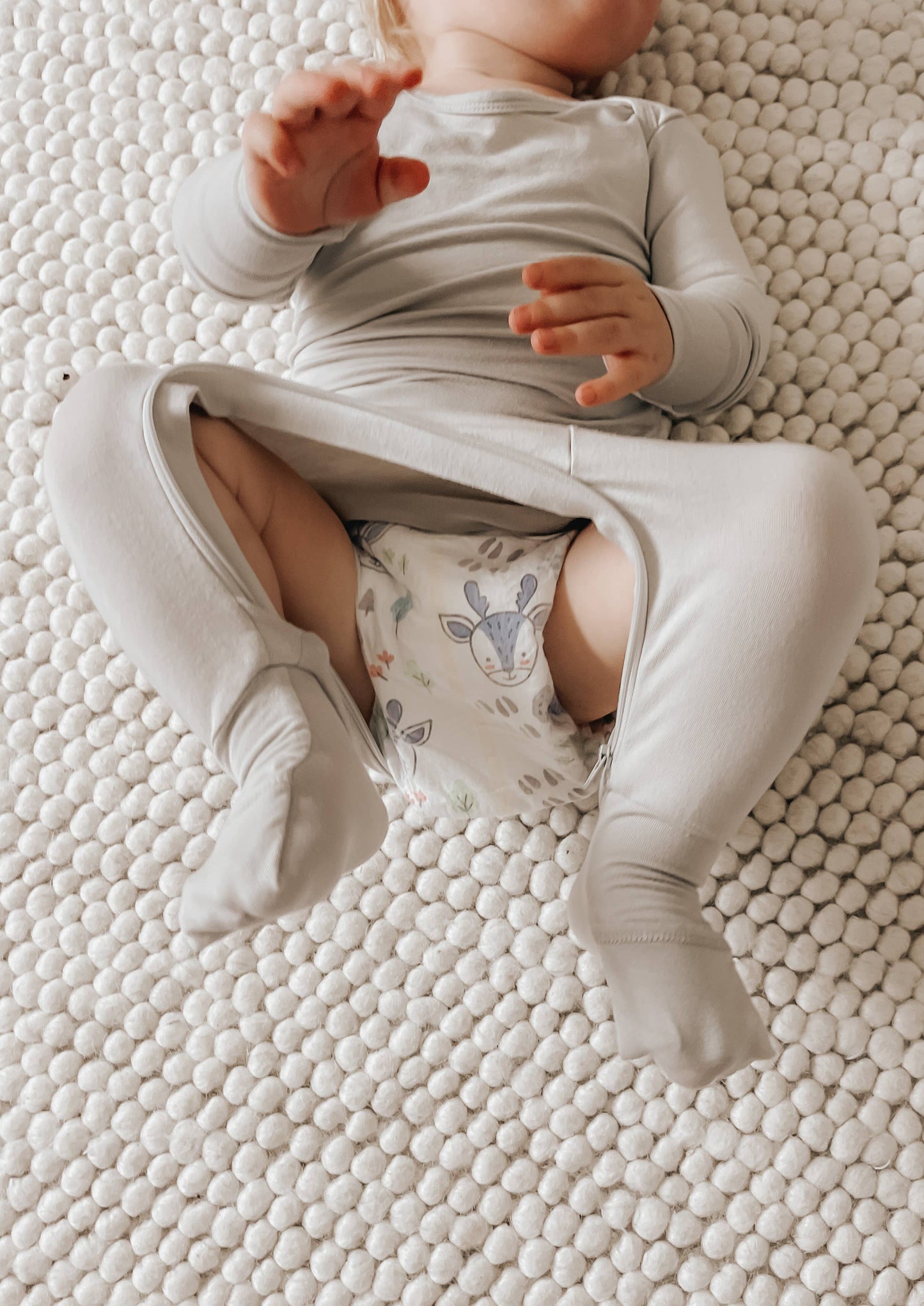 CONVERTIBLE ROMPER FOOTIE