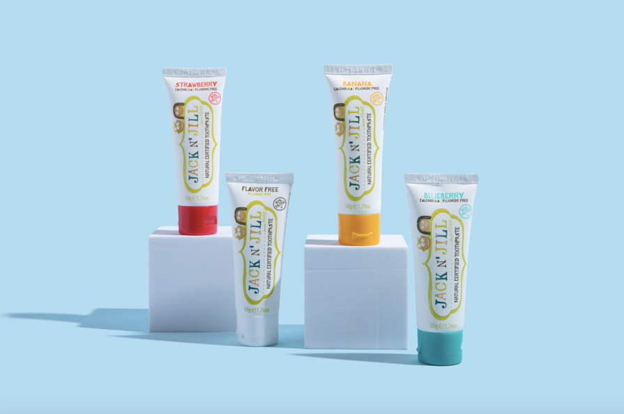 Jack N' Jill Natural Certified Kids Toothpaste Banana 50g