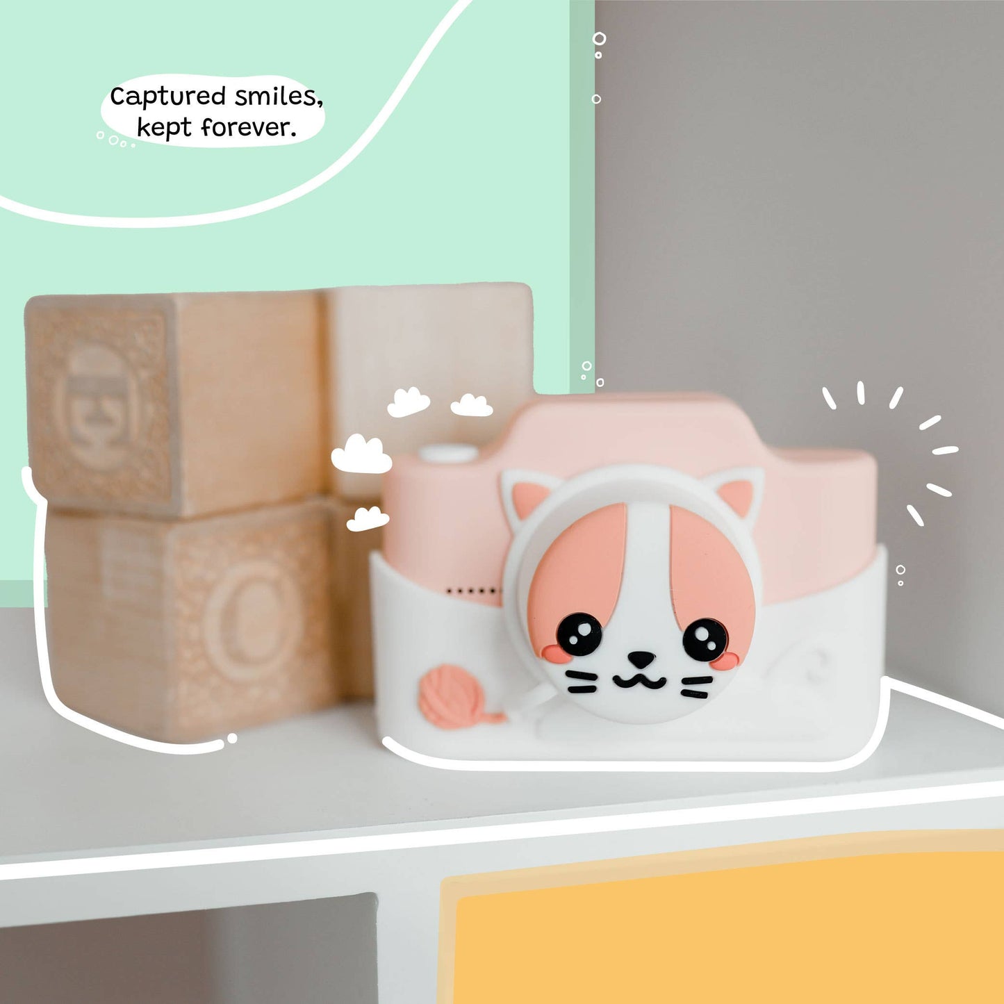 Meowie the Cat - Kids Digital Camera - Model K