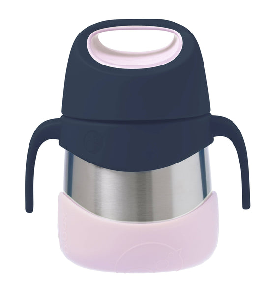 Insulated food jar - indigo rose
