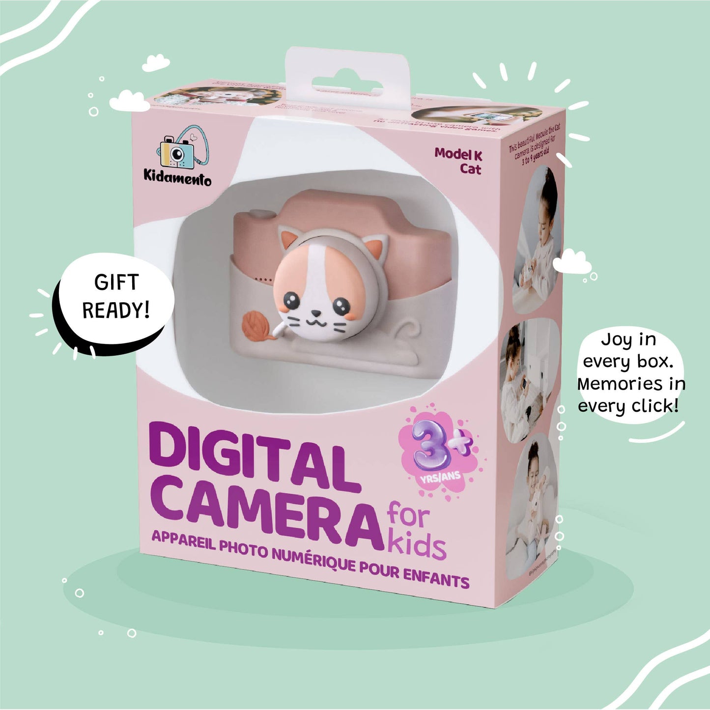 Meowie the Cat - Kids Digital Camera - Model K