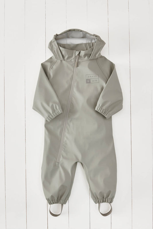 Geothermal Grey Kids Puddlesuit