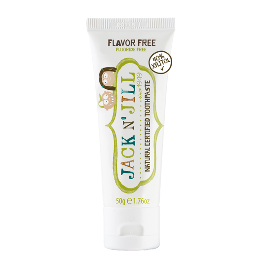 Jack N' Jill Natural Certified Kids Toothpaste Flavor Free