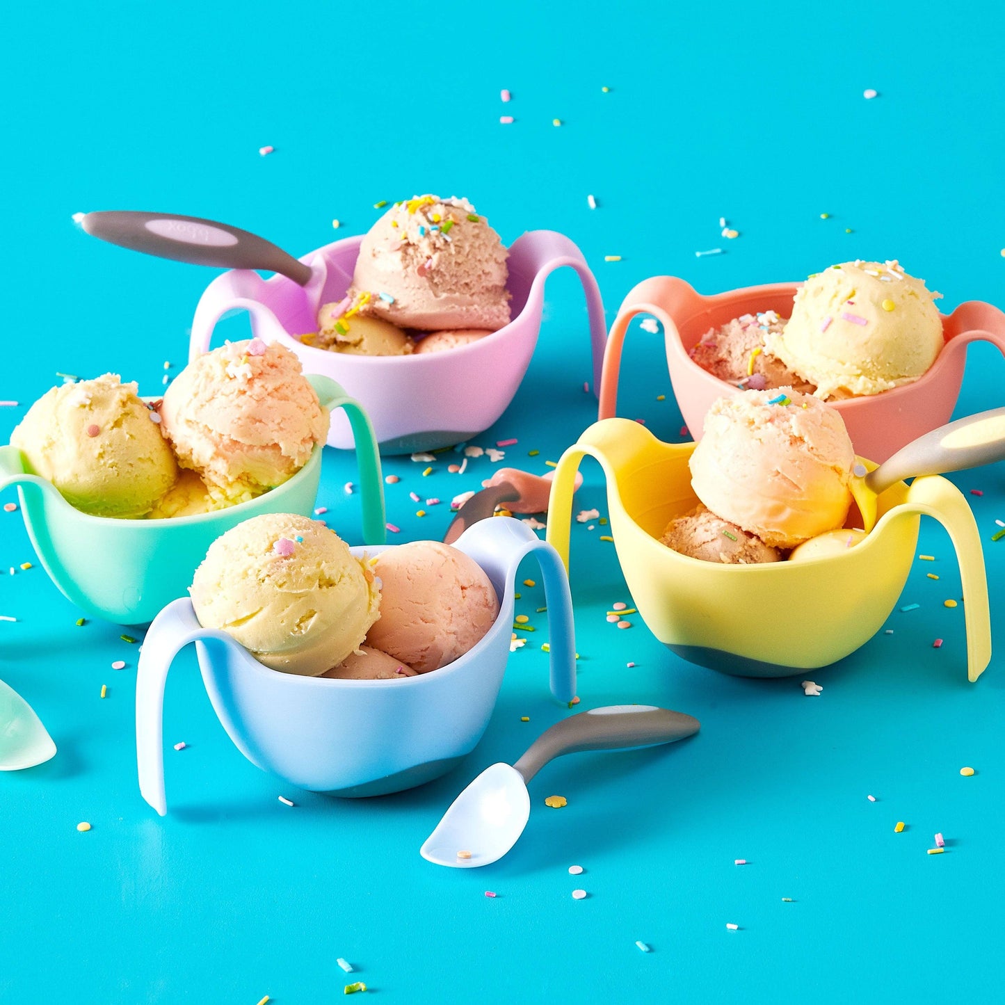 Toddler cutlery set - boysenberry