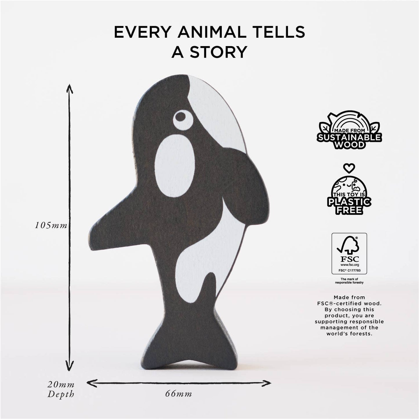 Ocean Life Stacking Animals & Bag
